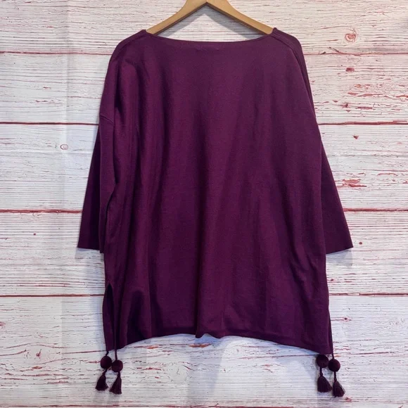 Lilly Pulitzer Elba Sweater in Shiraz Sz M - Picture 12 of 12